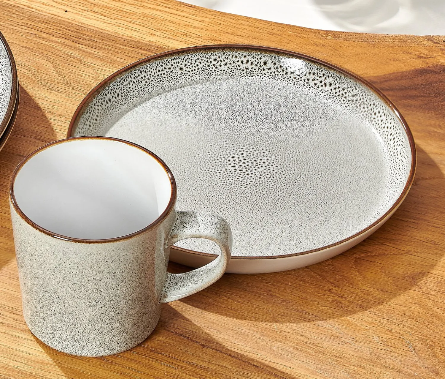 Discount Kaffeebecher-Set Visby | 6-teilig | 400 ml | grau Becher