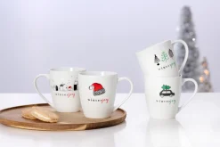 Hot Kaffeebecher-Set Winter Joy | 2-teilig | 360 ml | red Becher