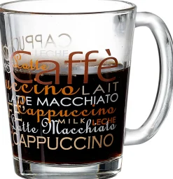 Clearance Kaffeegläser-Set Milano | 2-teilig | 290 ml | braun Becher
