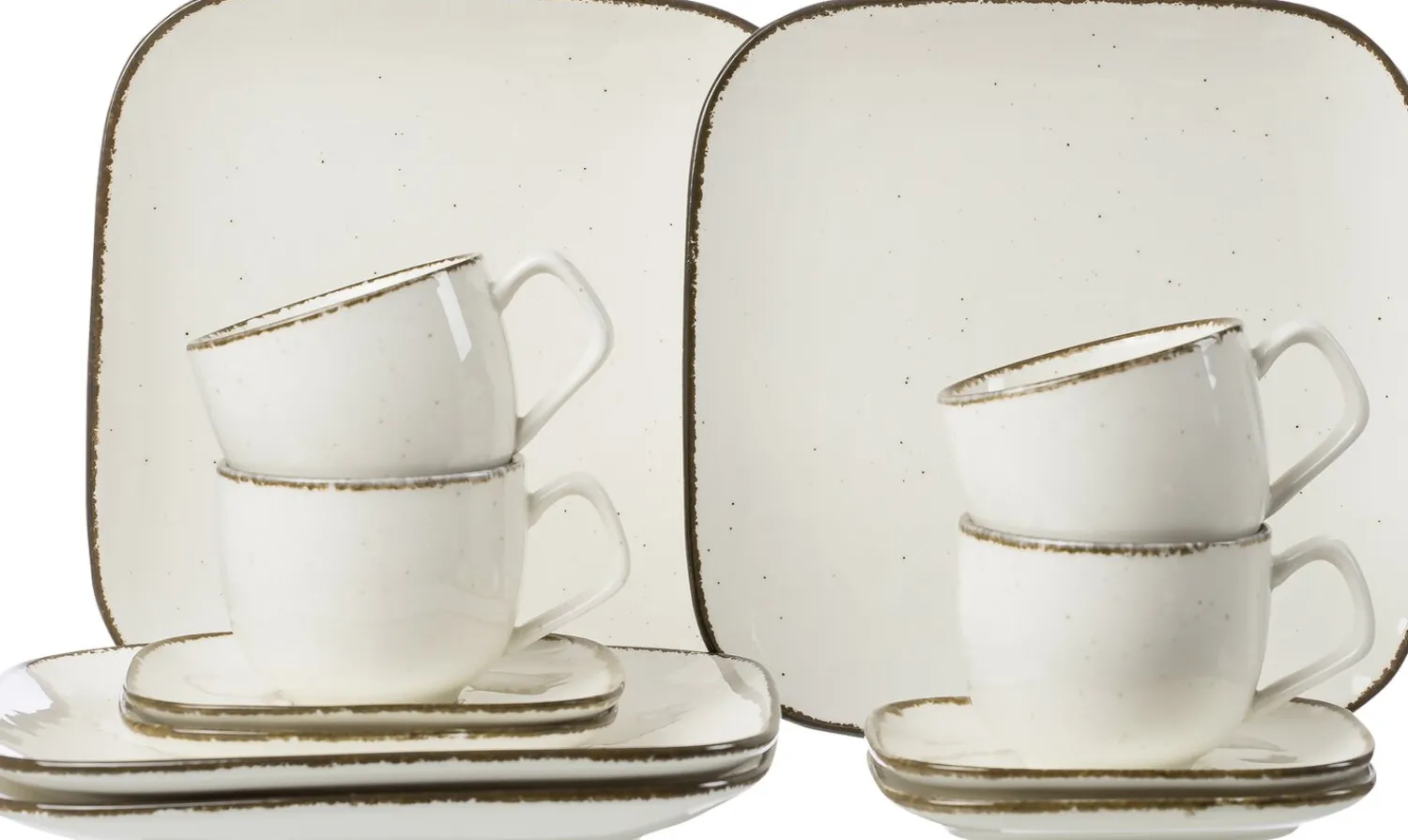 Outlet Kaffeeservice Casa | 12-teilig | creme Service