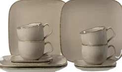 Online Kaffeeservice Casa | 12-teilig | grau Service
