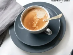 Online Kaffeeservice Doppio | 12-teilig | anthrazit Service