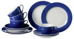 Best Kaffeeservice Doppio | 12-teilig | blau Service