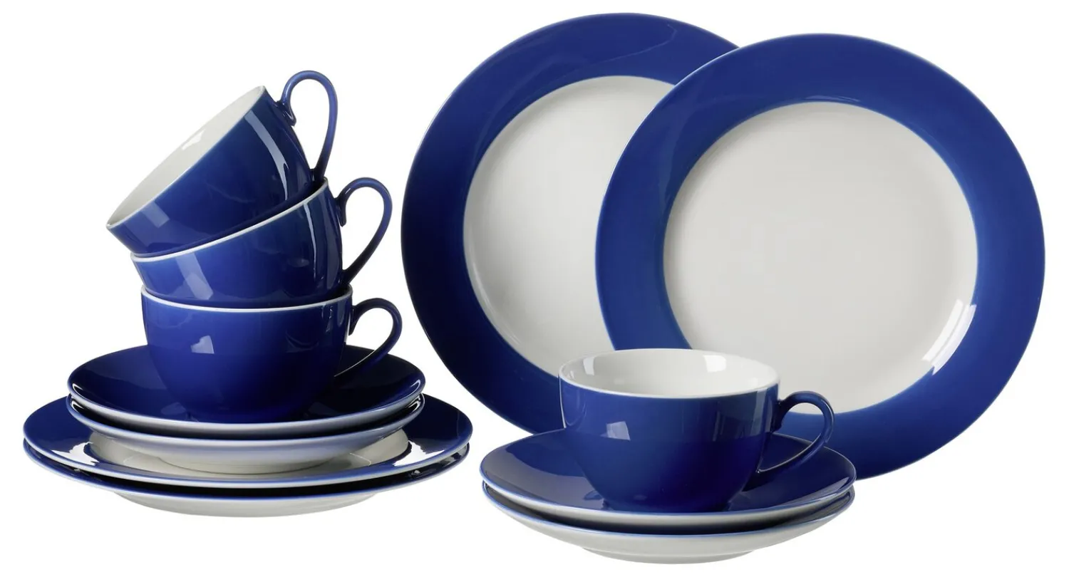 Best Kaffeeservice Doppio | 12-teilig | blau Service
