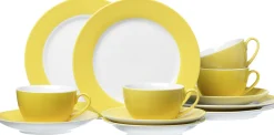 Best Kaffeeservice Doppio | 12-teilig | gelb Service