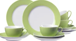 Hot Kaffeeservice Doppio | 12-teilig | grün Service