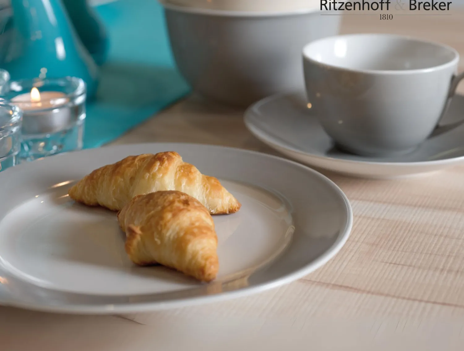 Best Kaffeeservice Doppio | 12-teilig | grau Service