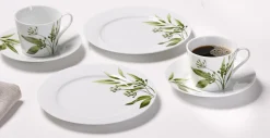 Kaffeeservice Evora | 18-teilig | grün Service