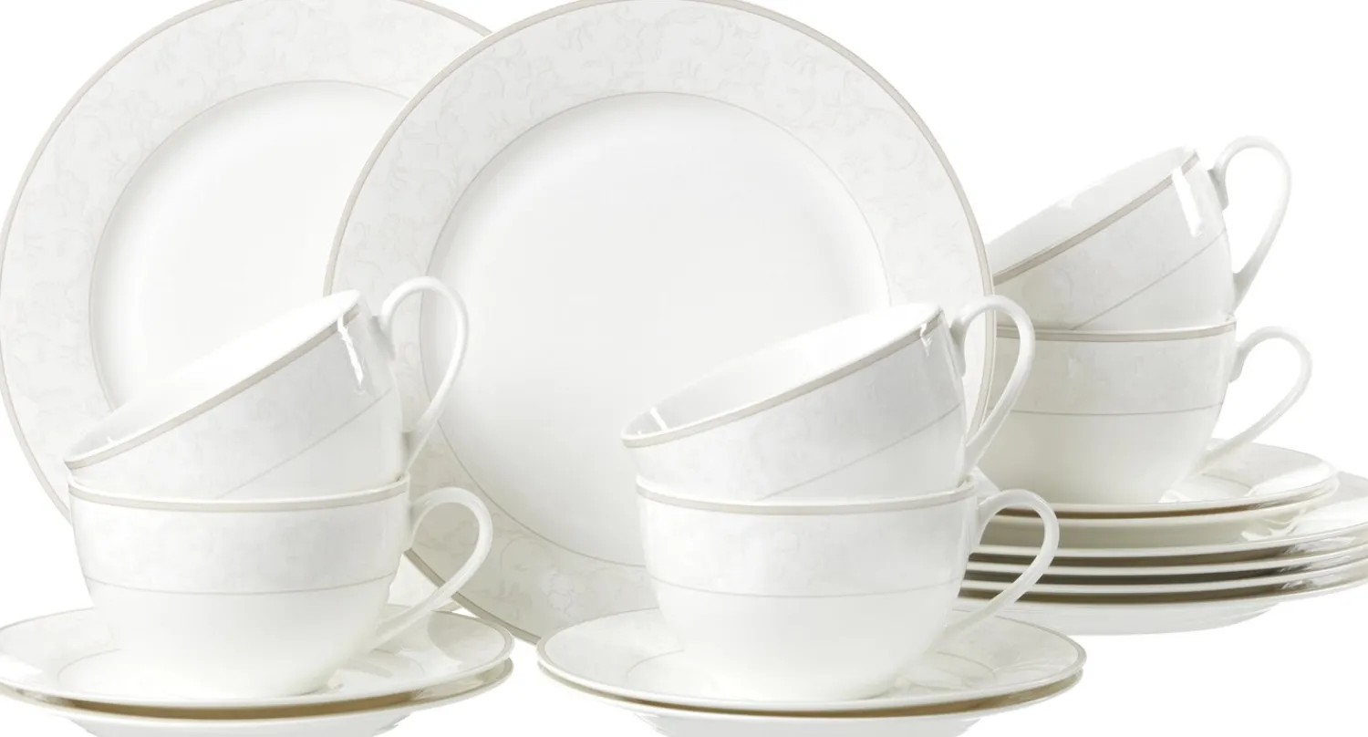 Outlet Kaffeeservice Isabella | 18-teilig | beige Service