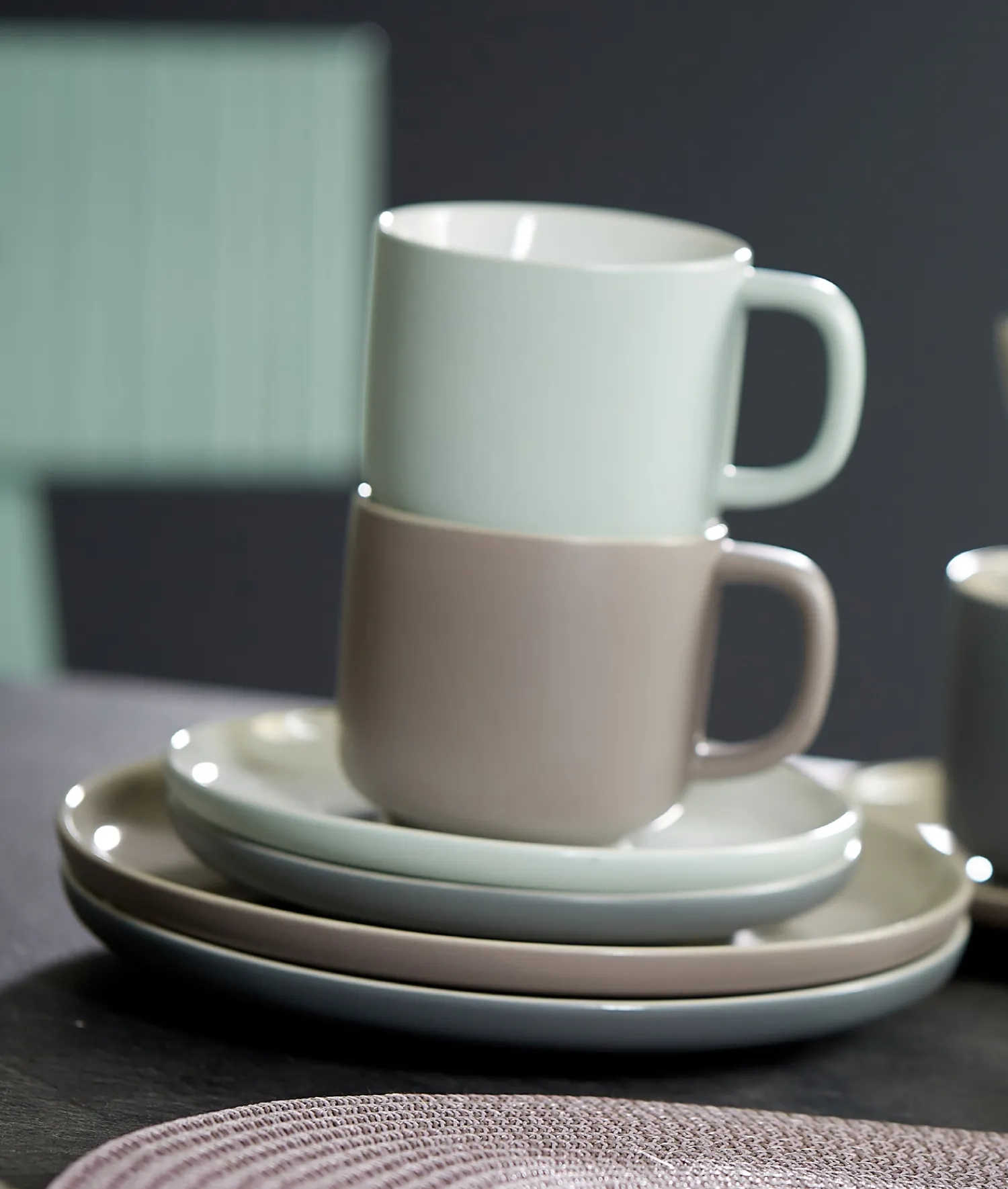 Hot Kaffeeservice Jasper | 12-teilig | mint Service