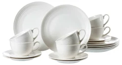 Clearance Kaffeeservice Levi | 18-teilig | weiss Service