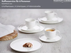 Sale Kaffeeservice Skagen | 18-teilig | weiss Service