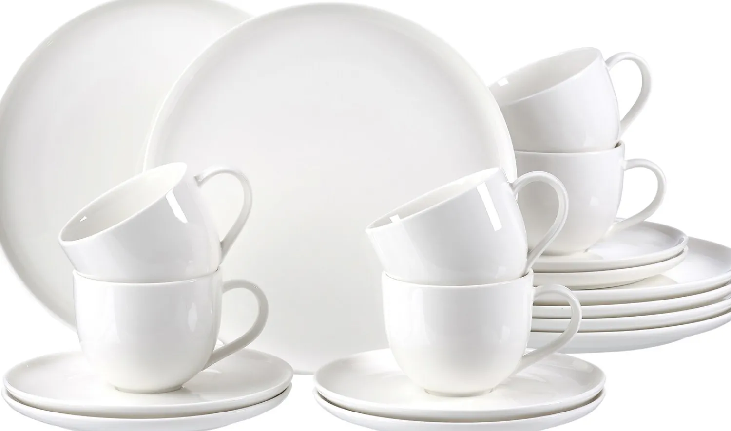 Outlet Kaffeeservice Skagen | 18-teilig | weiss Service