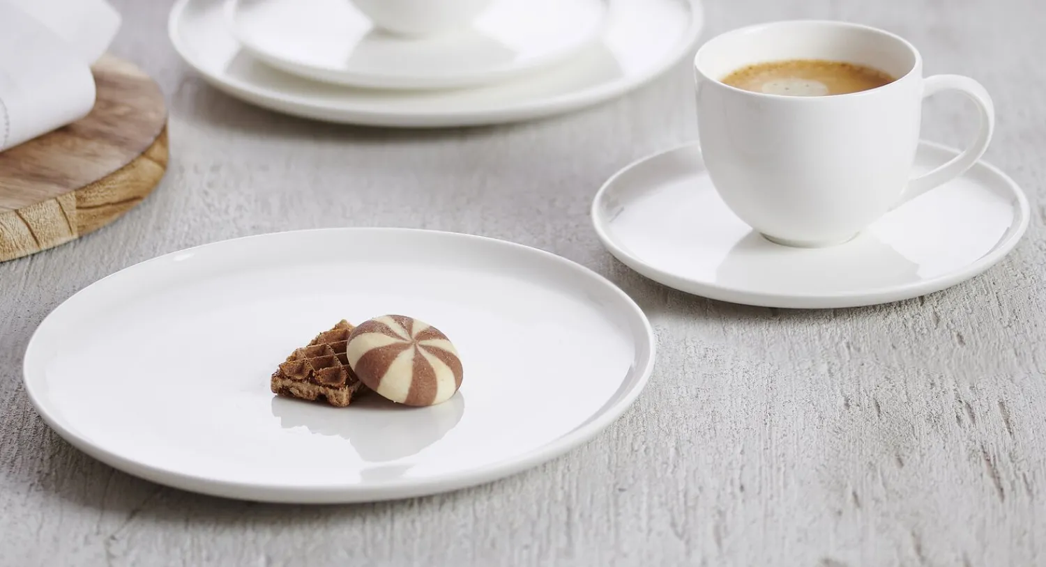 Outlet Kaffeetasse Skagen | 220 ml | weiss Obertasse