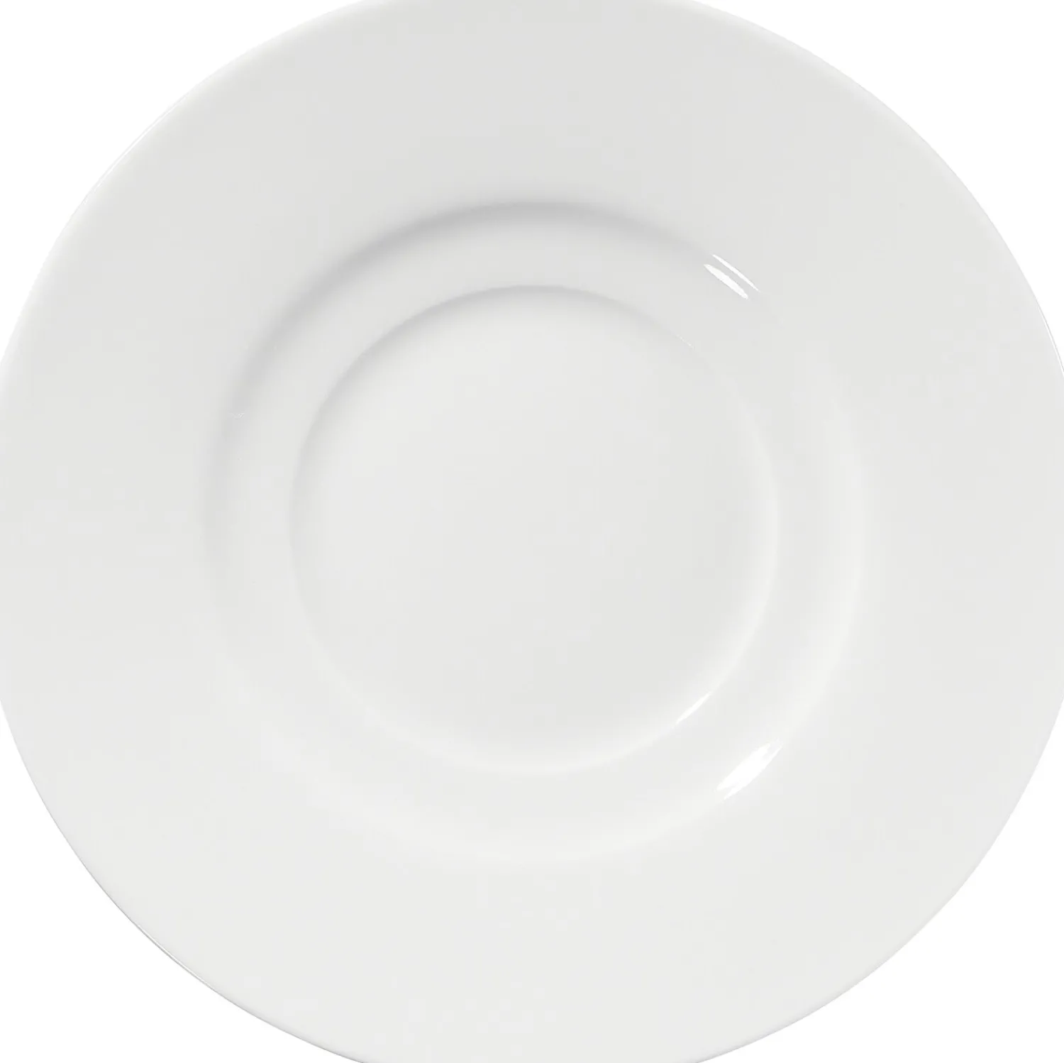 Kaffeeuntertasse Bianco Conico | 15 cm | weiss Untertasse