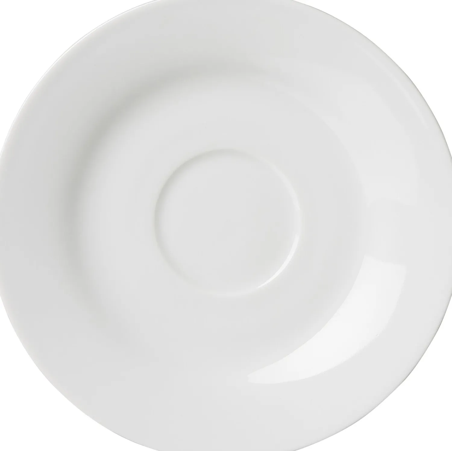 New Kaffeeuntertasse Bianco Rondo | 15 cm | weiss Untertasse