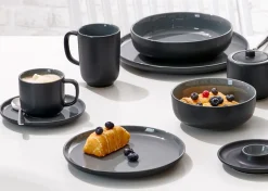 Best Kaffeeuntertasse Jasper | 15 cm | schwarz Untertasse