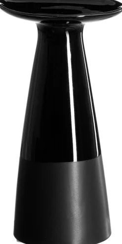 Best Kerzenhalter Onyx | 11,5 x 11,5 x 22,5 cm | schwarz Kerzen- & Teelichthalter