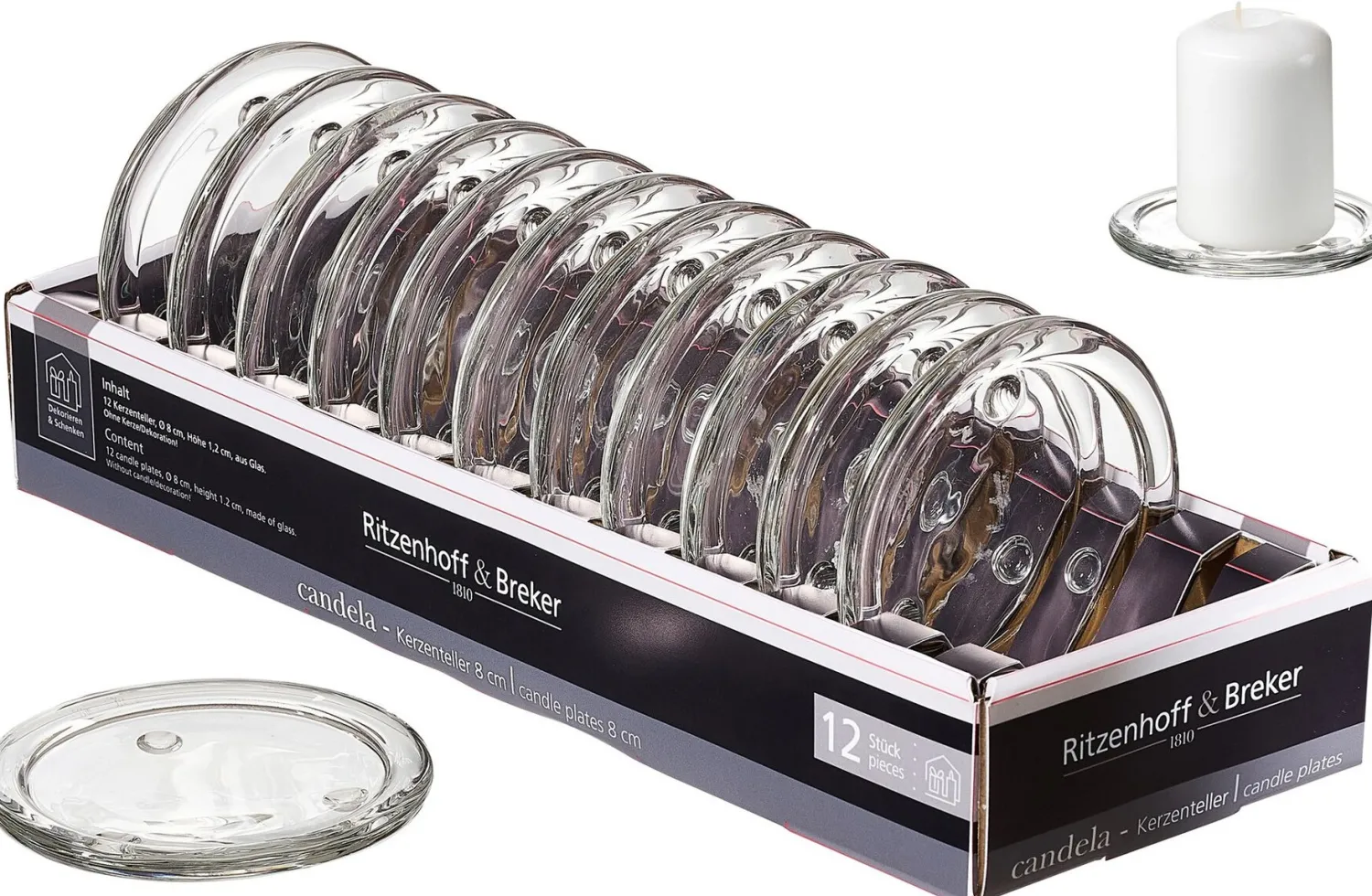 Discount Kerzenteller Candela | 8 cm Kerzen- & Teelichthalter