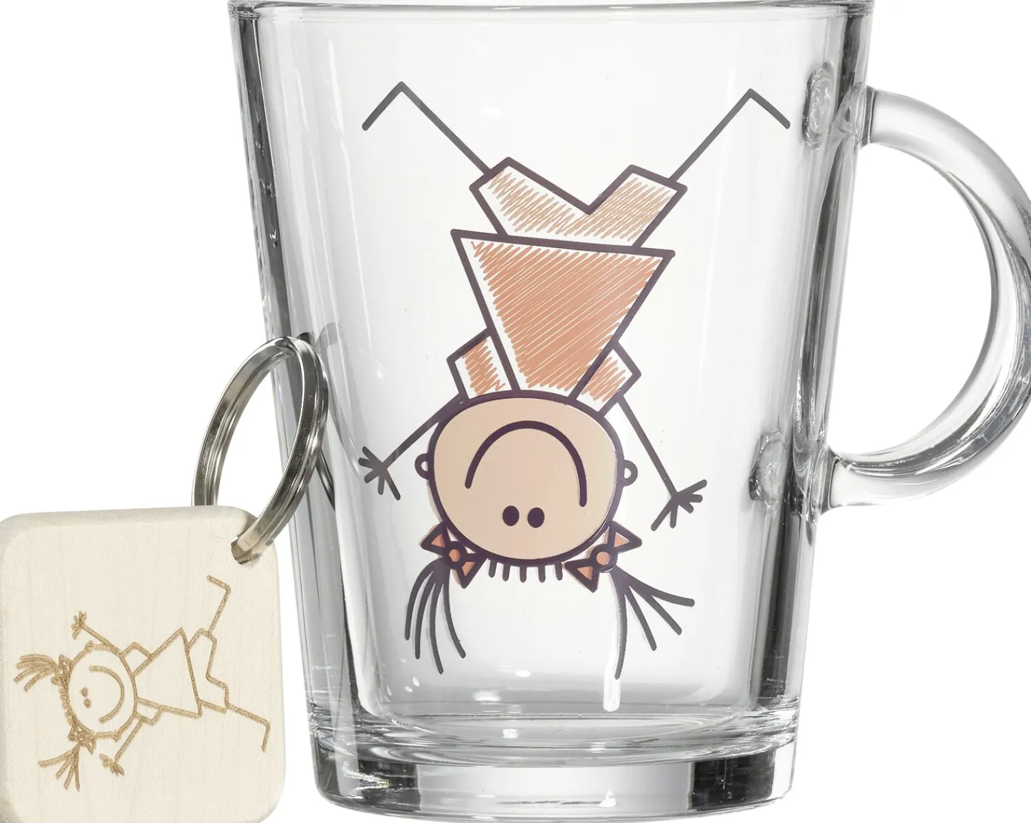 Clearance Kinderbecher Best Friends Mel | 290 ml | mit Schlüsselanhänger Becher