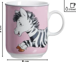 Online Kinderbecher Happy Zoo Zoe | 270 ml | pink Becher|Kinder