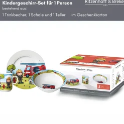Online Kindergeschirr-Set Bernie | 3-teilig Set|Kinder