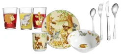 Best Kindergeschirr-Set Waldtiere | 10-teilig Set