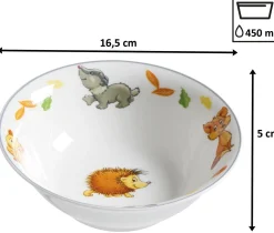 Best Kindergeschirr-Set Waldtiere | 10-teilig Set