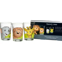 Kindergläser-Set Afrikatiere | 6-teilig | 205 ml Gläser-Set