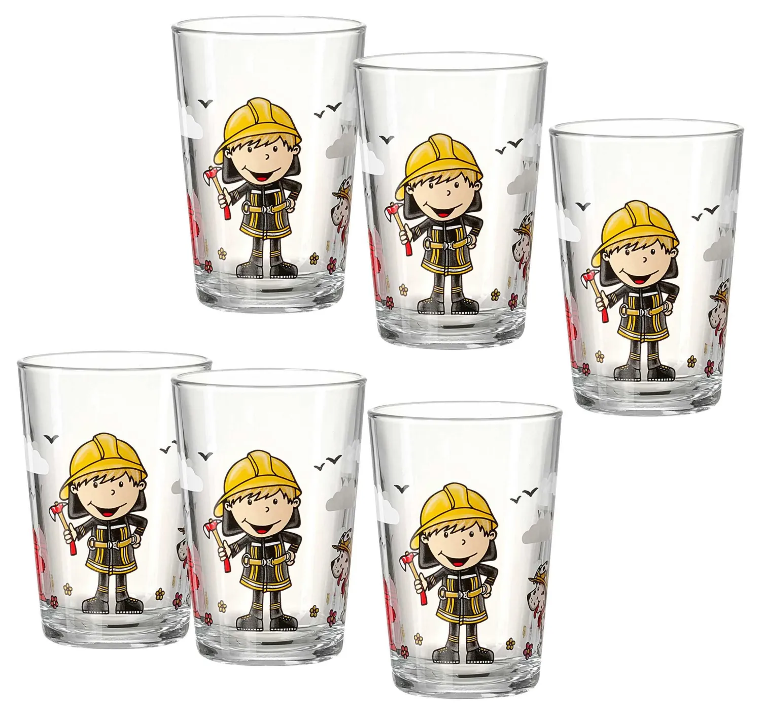 Online Kindergläser-Set Bernie | 6-teilig | 205 ml Gläser-Set