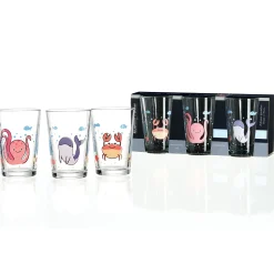 Sale Kindergläser-Set Unterwasserwelt | 6-teilig | 205 ml Gläser-Set