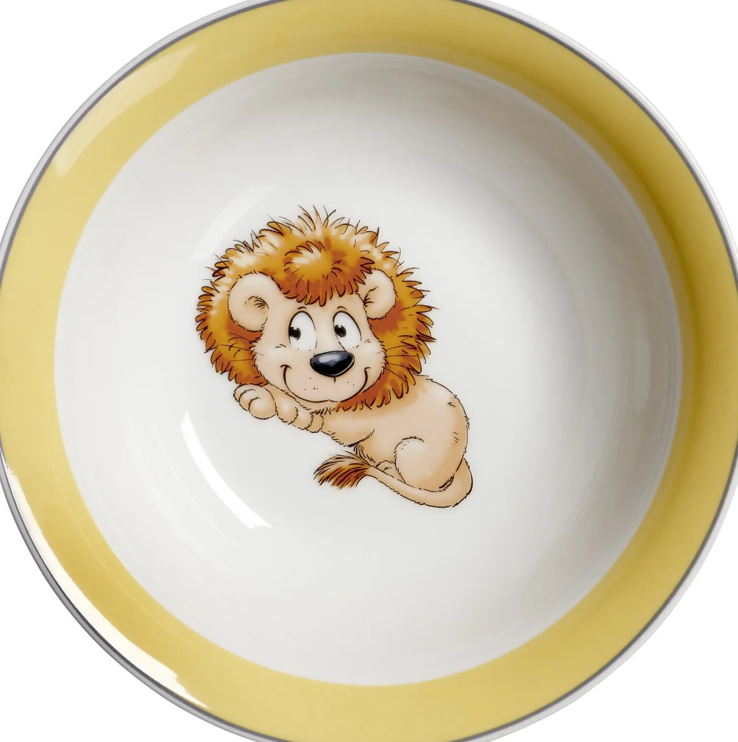 Discount Kinderschale Happy Zoo Leo | 16,5 x 16,5 x 5 cm | orange Schale|Kinder