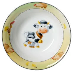 Best Kinderschale Hoftiere | 16,5 x 16,5 x 5 cm Schale|Kinder