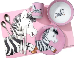 Discount Kinderteller Happy Zoo Zoe | 19 cm | pink Teller|Kinder