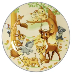 New Kinderteller Waldtiere | 19 cm Teller|Kinder