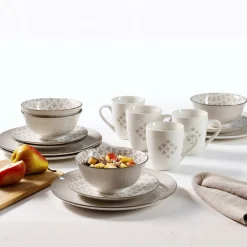 Best Kombiservice Della | 16-teilig | beige Set