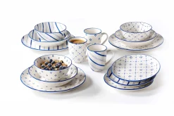 Kombiservice Fusion | 30-teilig | blau Set