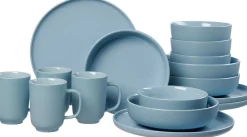 Clearance Kombiservice Jasper | 16-teilig | graublau Set