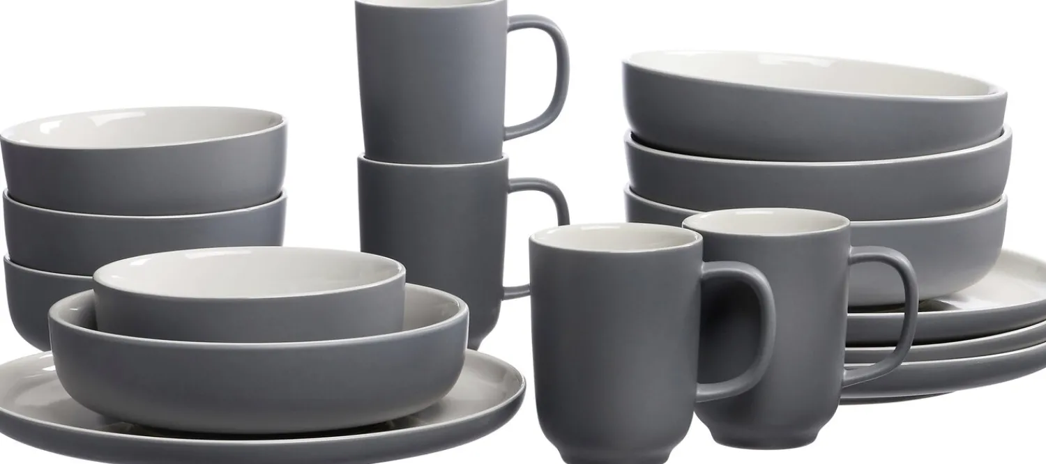 Best Kombiservice Jasper | 16-teilig | grau Set