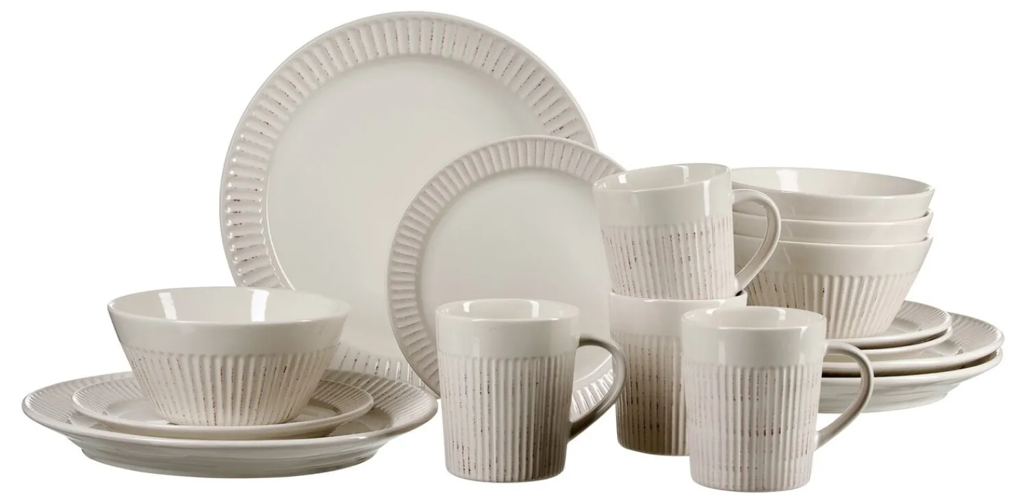 Discount Kombiservice Kreta | 16-teilig | beige Set
