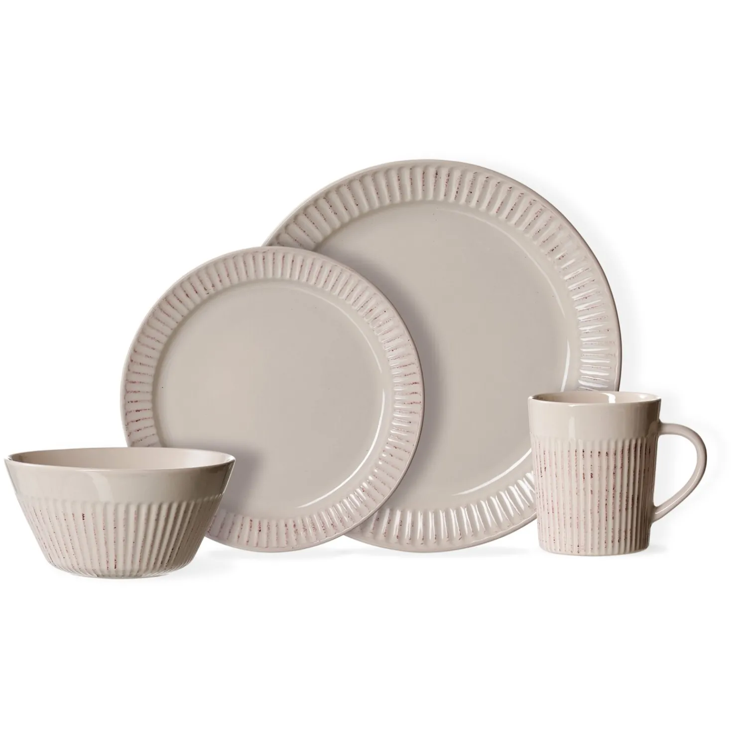 Discount Kombiservice Kreta | 16-teilig | beige Set