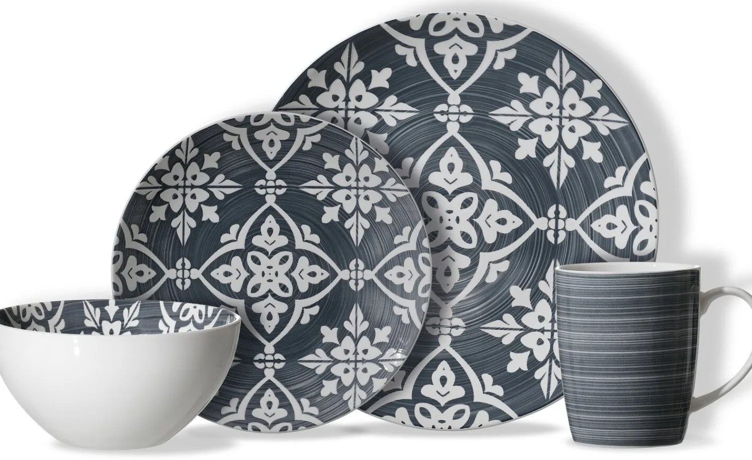Online Kombiservice Salina | 16-teilig | blau Set