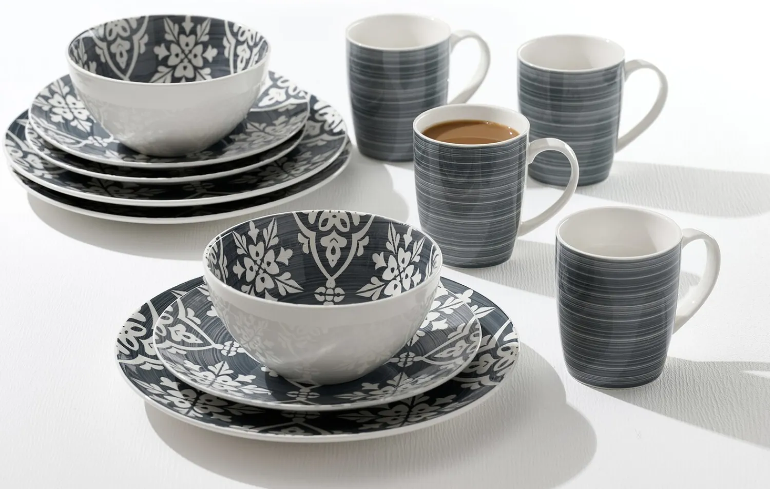 Online Kombiservice Salina | 16-teilig | blau Set
