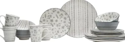 Outlet Kombiservice Sendai | 16-teilig | grau Set