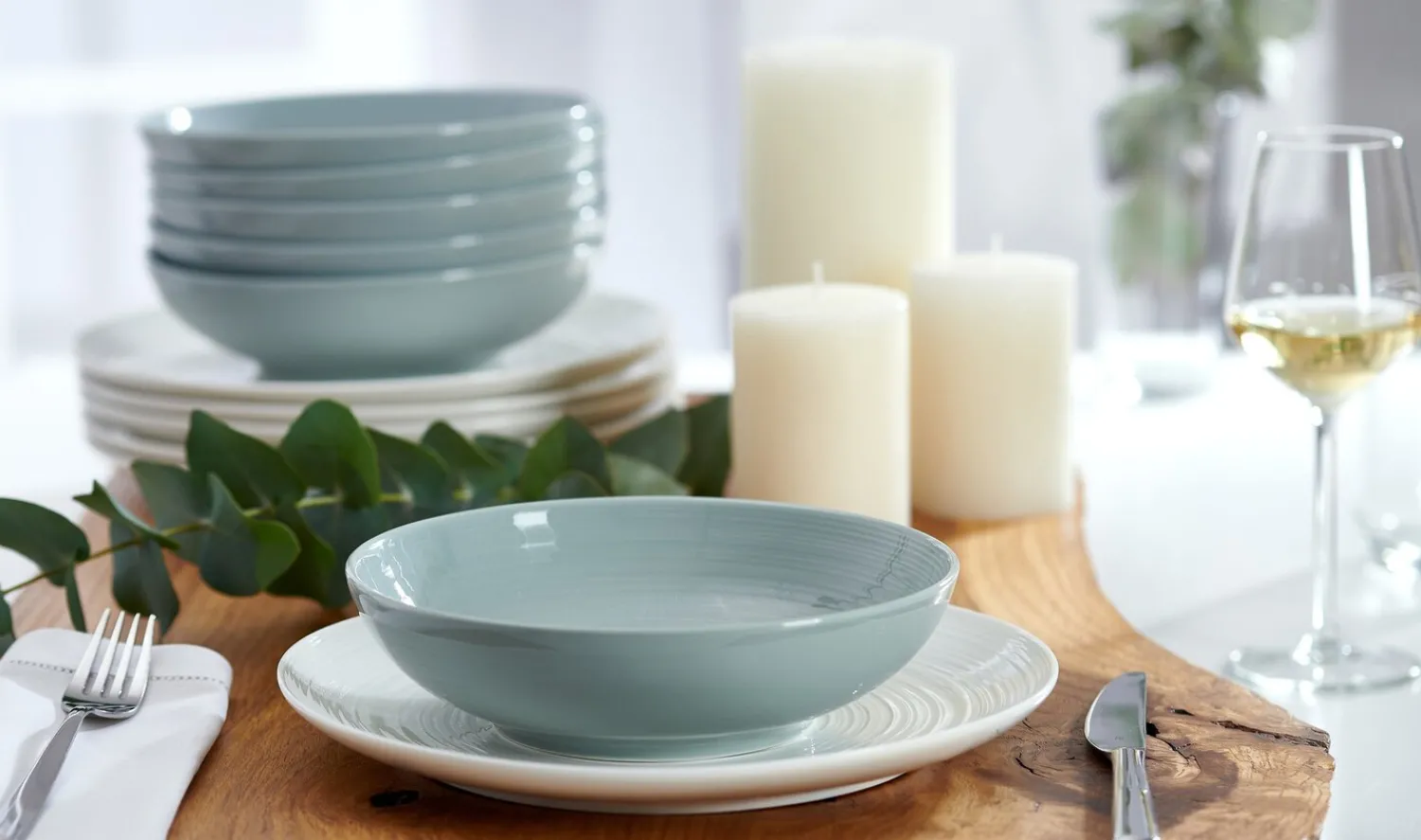 Clearance Kombiservice Suomi | 12-teilig | weiss Set
