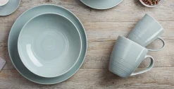 Outlet Kombiservice Suomi | 12-teilig | graublau Set
