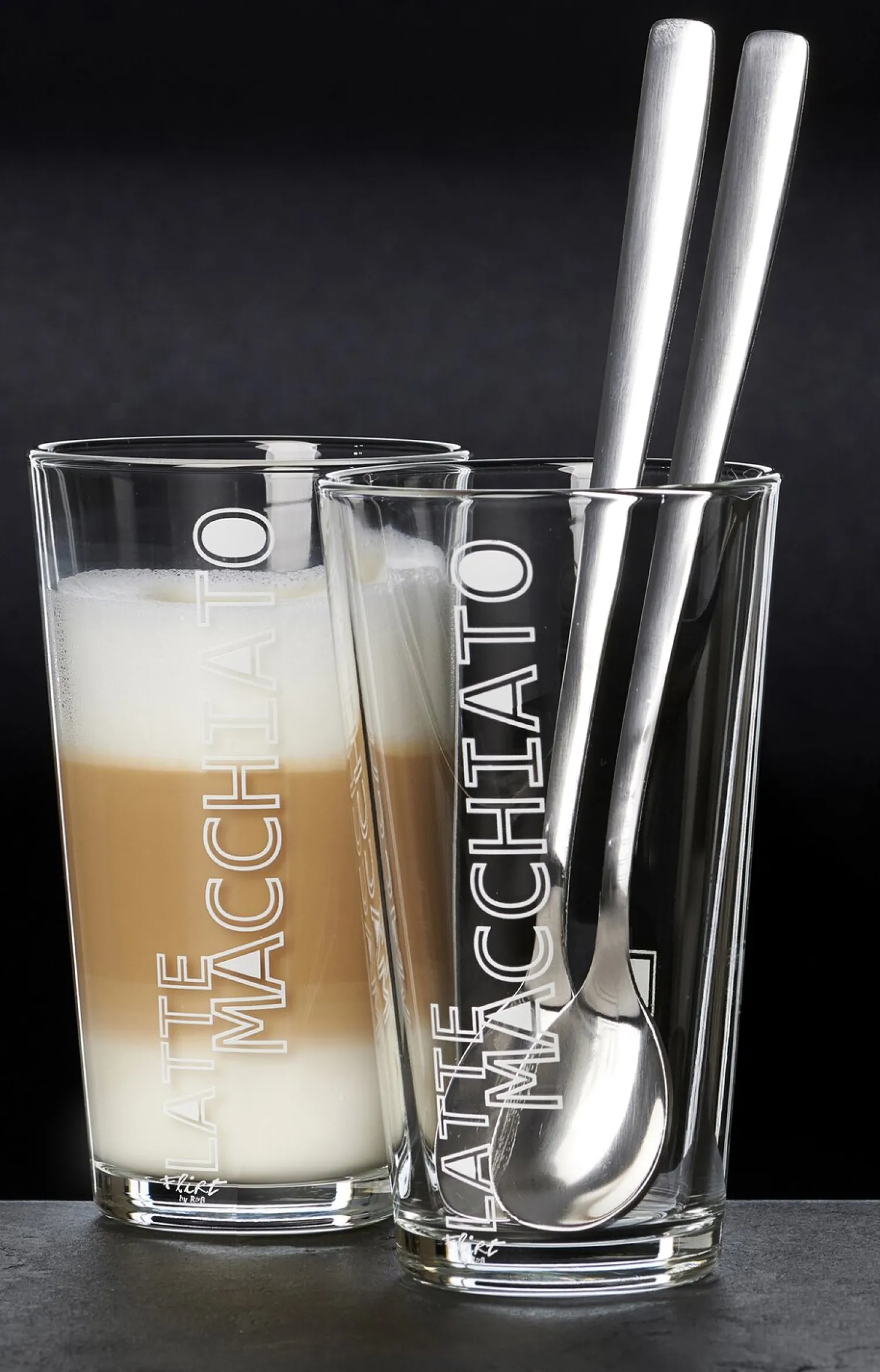 New Latte Macchiato Gläser-Set Lena | 4-teilig | 350 ml Gläser-Set