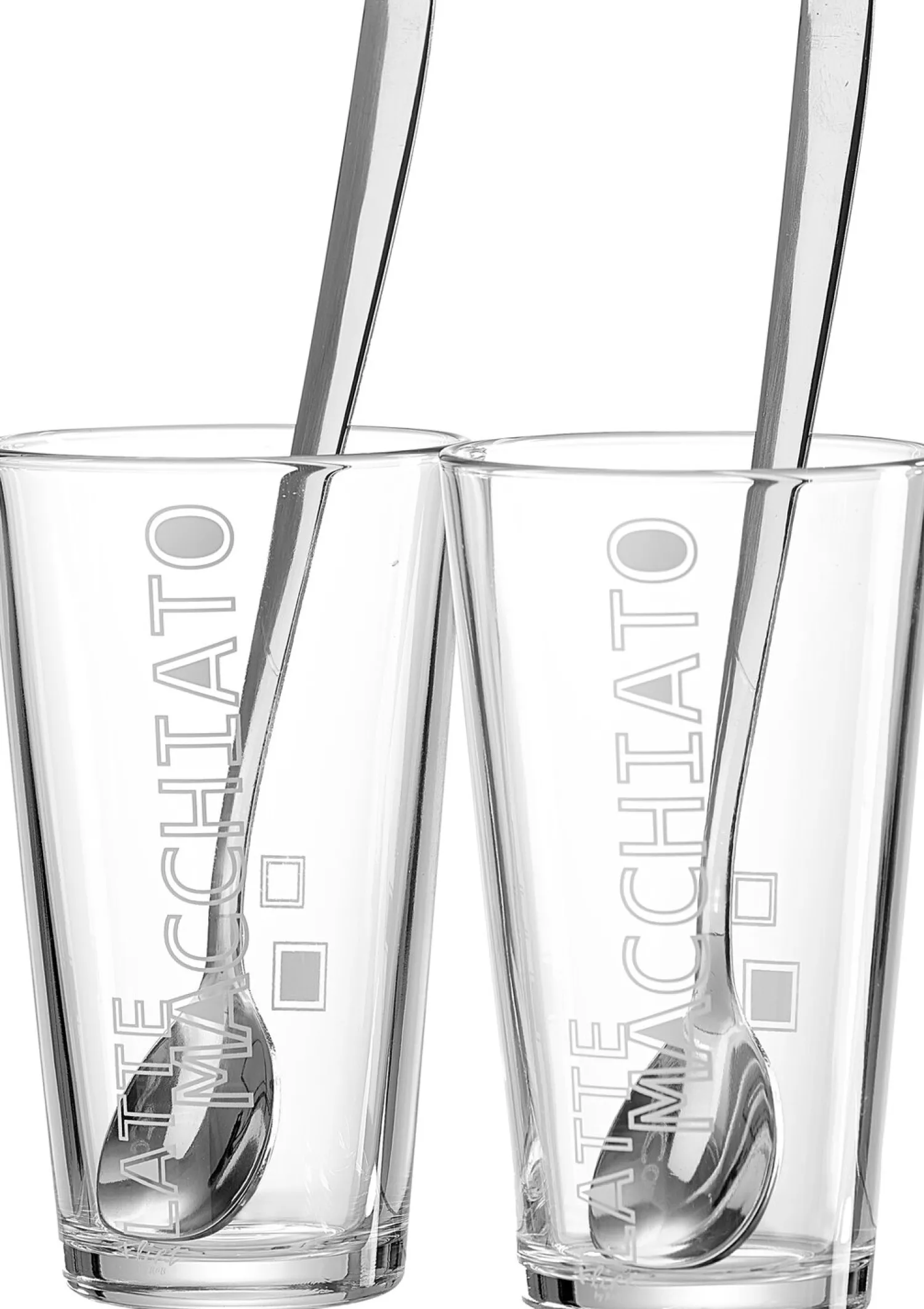 New Latte Macchiato Gläser-Set Lena | 4-teilig | 350 ml Gläser-Set