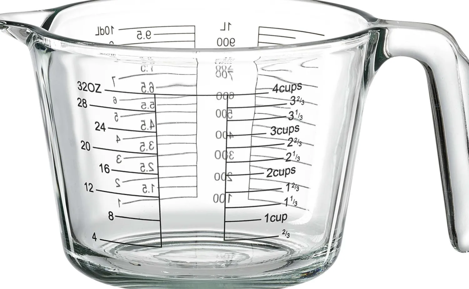 Best Messbecher Cucina | 1 Liter | Griff Messbecher