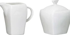 Hot Milchkännchen + Zuckerdosen-Set Melodie | 2-teilig | weiss Milch & Zucker-Set